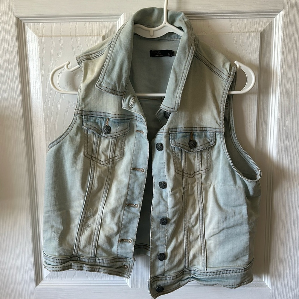 Prana Blue Jean Vest